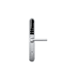 Linnea Tower Single Cylinder Keyless Entry Leverset with Bluetooth and WiFi Technologies Satin Stainless Steel